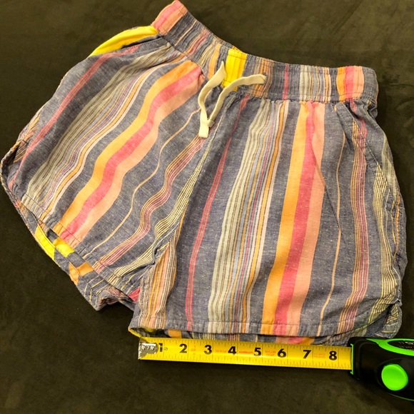 Marine Layer Chambray Striped Shorts: Size Small - Picture 5 of 5